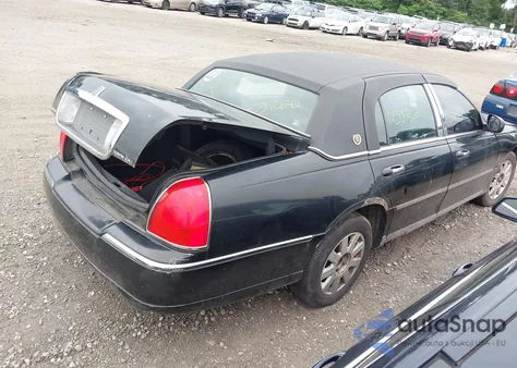 2009 Lincoln Town Car Signature Limited из США, поврежденный, VIN 2LNHM82V89X619390